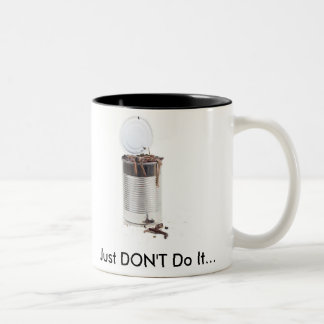 Taza Bicolor Poder de gusanos