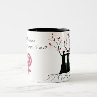 Taza Bicolor Poder de la mujer