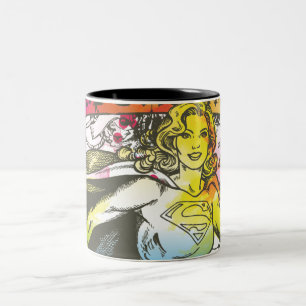 Taza Bicolor Poder de Supergirl