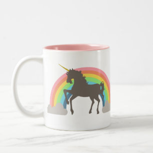 Taza Bicolor Poder del unicornio