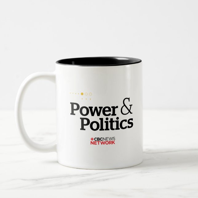 Taza Bicolor Poder y política de CBC (Izquierda)