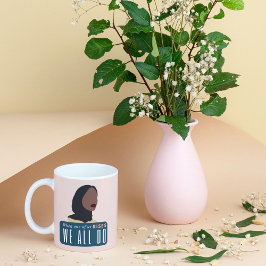 Taza Bicolor Poderosa mujer musulmana