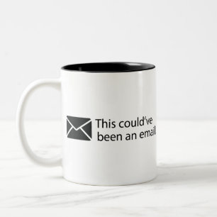 Taza Bicolor Podría haber sido un correo electrónico.