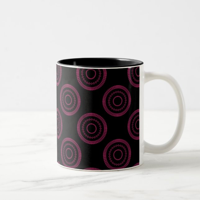 Taza Bicolor Poh Mug, Magenta (Derecha)