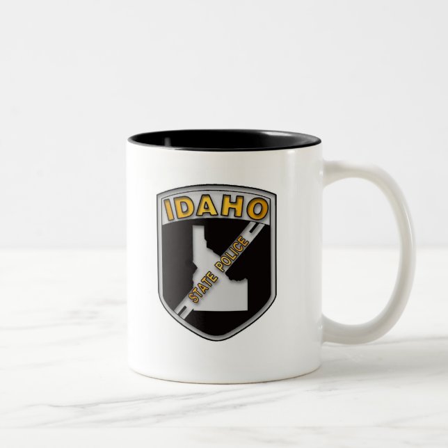Taza Bicolor Policía del estado de Idaho (Derecha)
