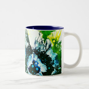 Taza Bicolor Policromoptic #2C de Michael Moffa