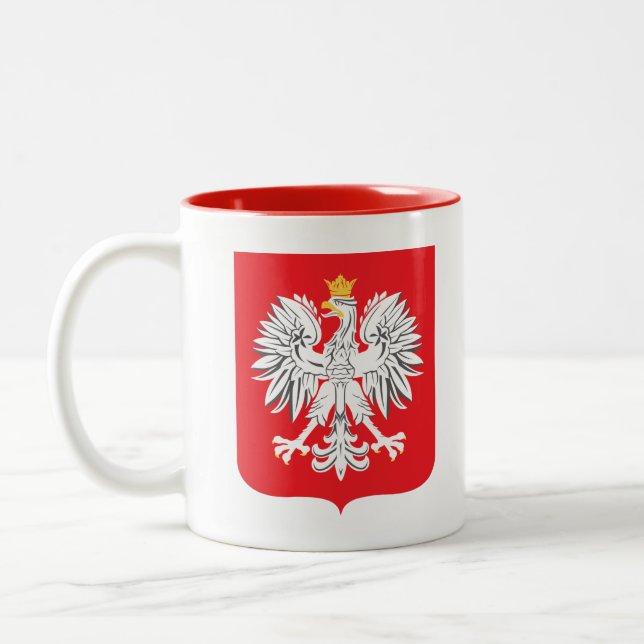 Taza Bicolor Polish-Eagle (Izquierda)