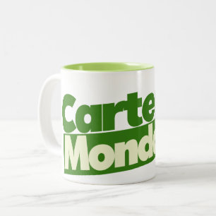 Taza Bicolor Política retro de Jimmy Carter 76 Carter Mondale