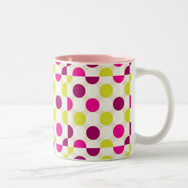 Taza Bicolor Polka Dots Mug (Derecha)
