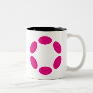 Taza Bicolor Polkadot