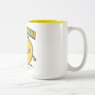 TAZA BICOLOR ¡POLLITO PLÁTANO MONADA!