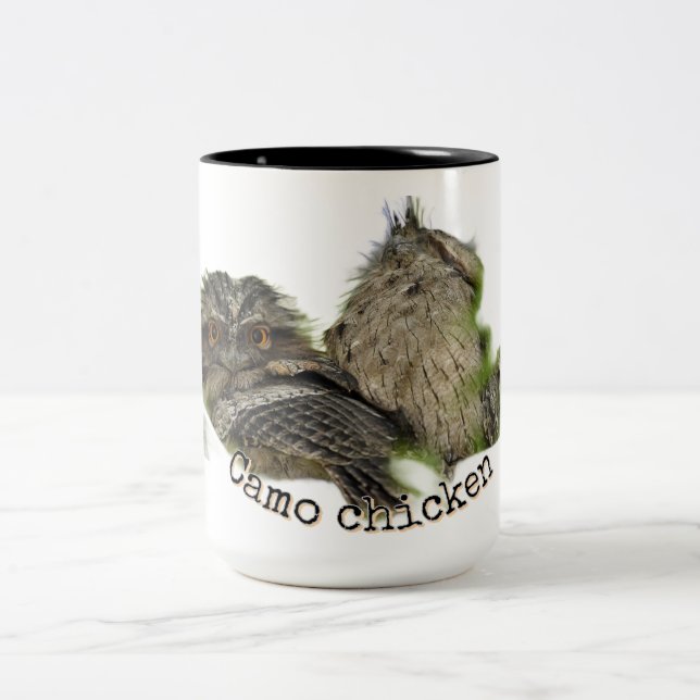 Taza Bicolor Pollo camuflado (Centro)