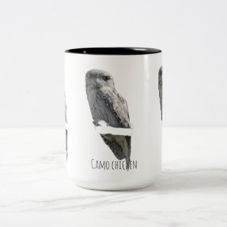 Taza Bicolor Pollo camuflado