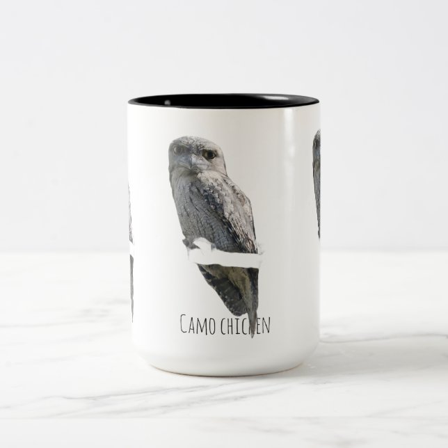 Taza Bicolor Pollo camuflado (Centro)