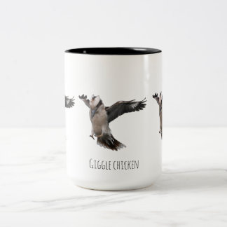 Taza Bicolor Pollo que se ríe