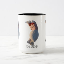 Taza Bicolor Pollo rosa
