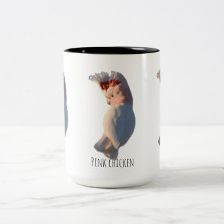Taza Bicolor Pollo rosa