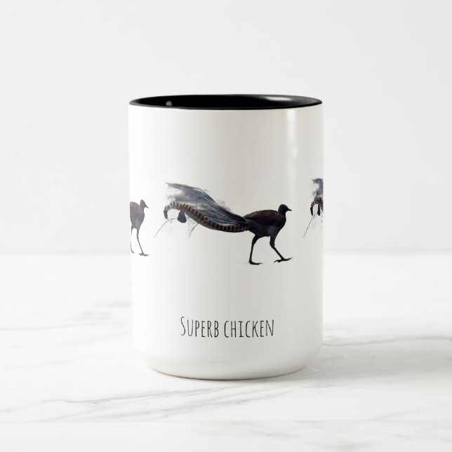 Taza Bicolor Pollo soberbio (Centro)
