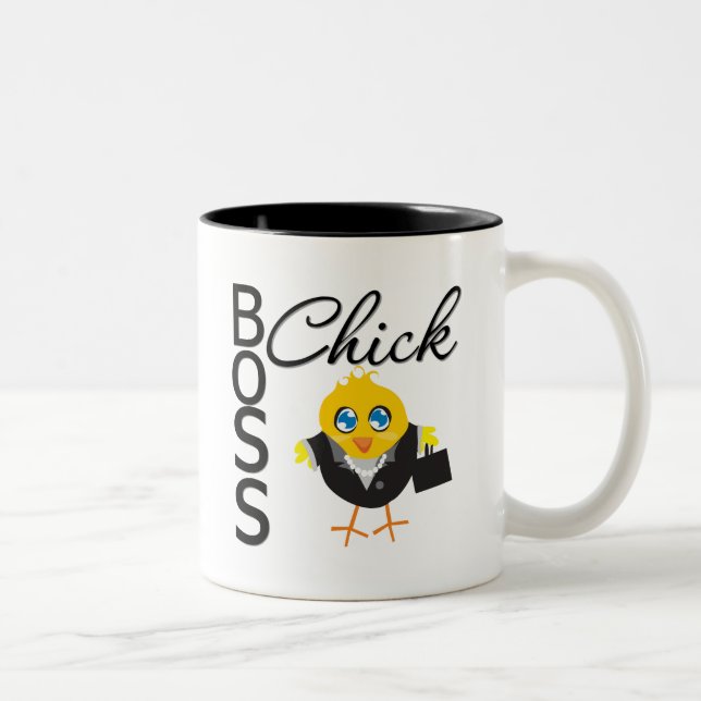Taza Bicolor Polluelo de Boss (Derecha)