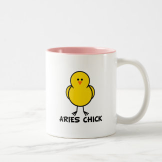 Taza Bicolor Polluelo del aries