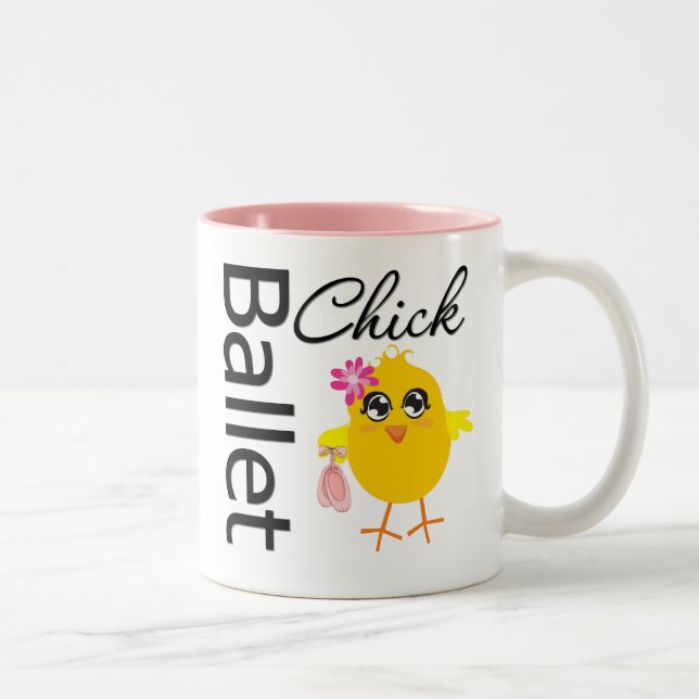 Taza Bicolor Polluelo del ballet (Derecha)