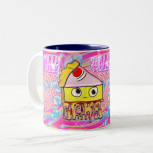 Taza Bicolor Polly Cake - tortina