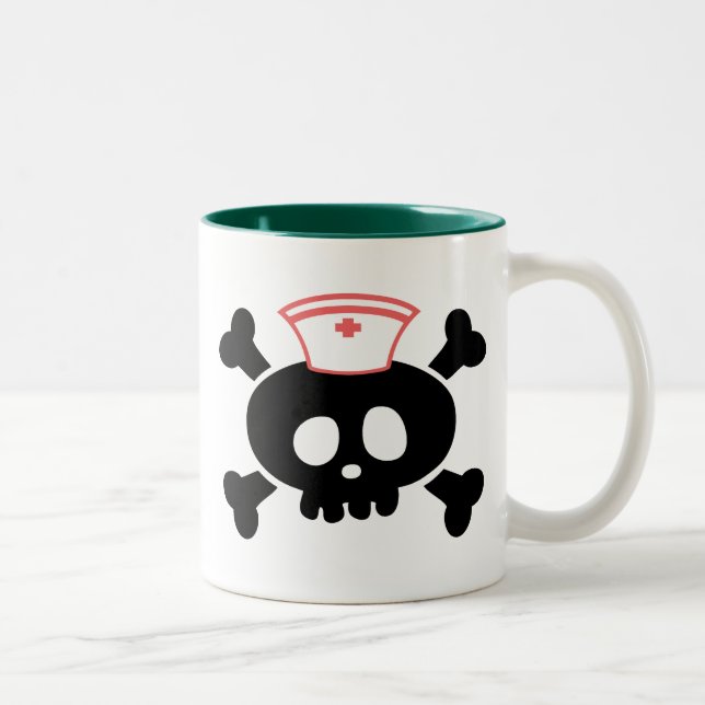 Taza Bicolor Polo de la enfermera (Derecha)