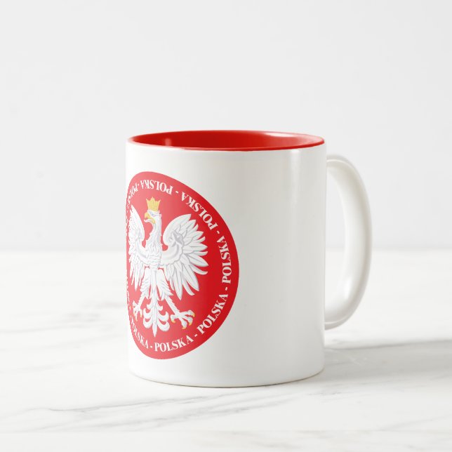 Taza Bicolor Polska 4 (Anverso derecho)