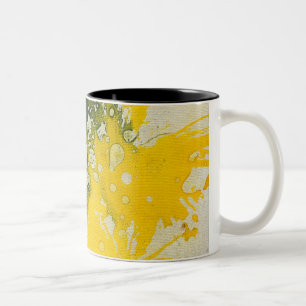 Taza Bicolor Polychromoptic #8 de Michael Moffa