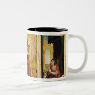 Taza Bicolor Polyptych de la glorificación del santo