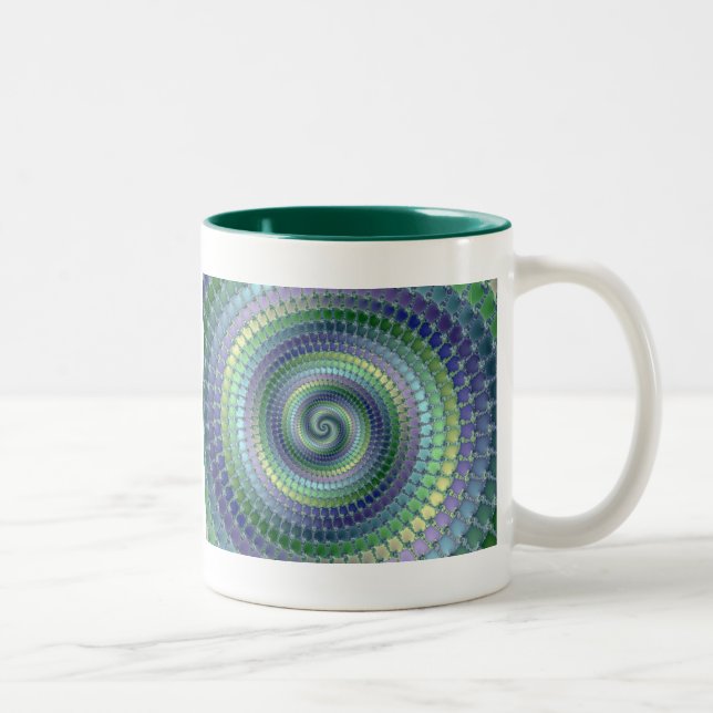 Taza Bicolor Ponderación - Fractal (Derecha)