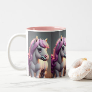 Taza Bicolor Pony Espíritu 3D 5