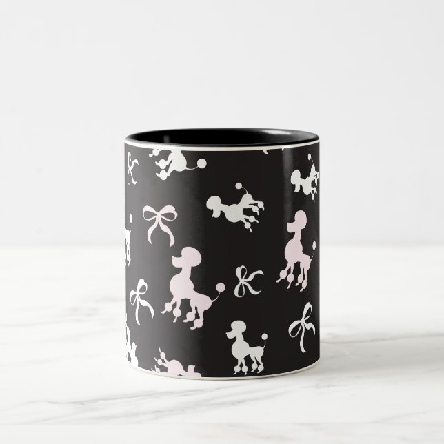 Taza Bicolor Poodle Lovers (Centro)