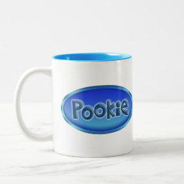 Taza Bicolor "POOKIE" distintivo