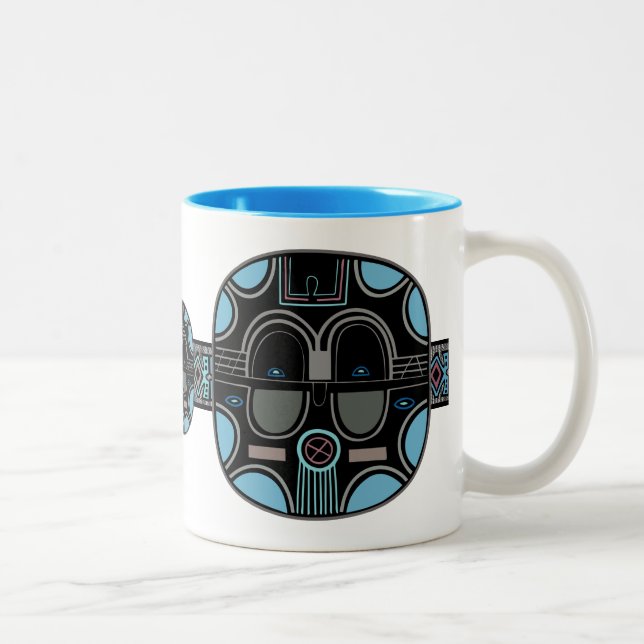 Taza Bicolor Pop africano (Derecha)