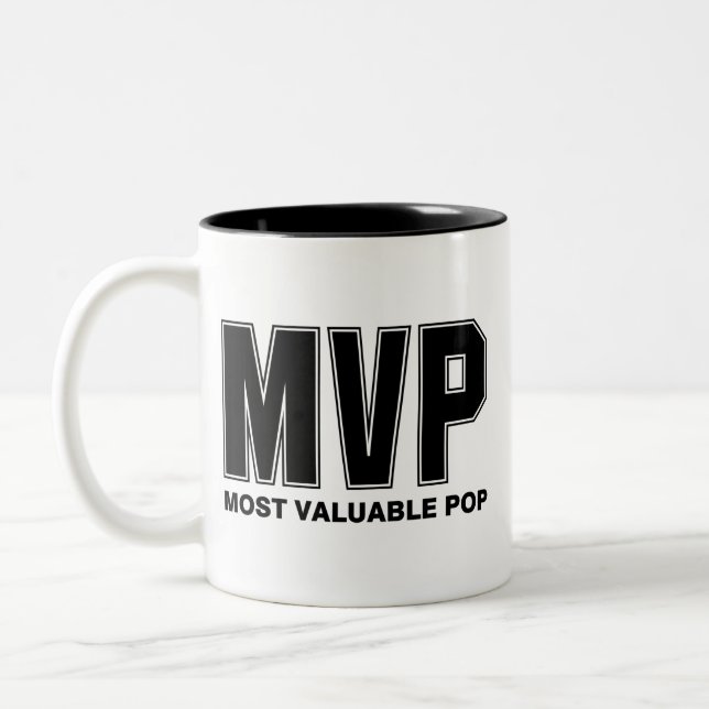 Taza Bicolor Pop más valioso (Izquierda)