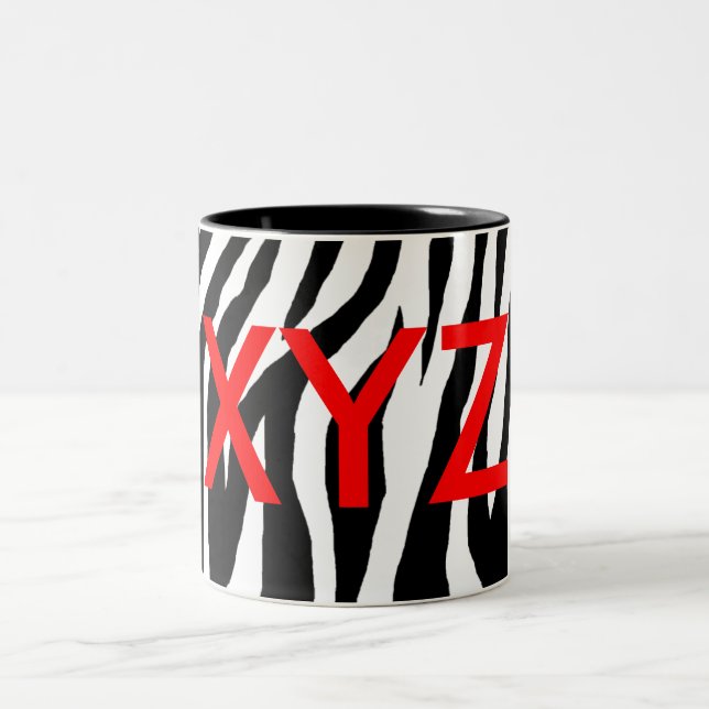 Taza Bicolor Pop Zebra (Centro)