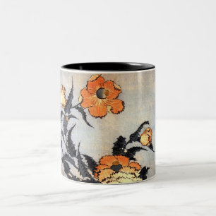 Taza Bicolor Poppies