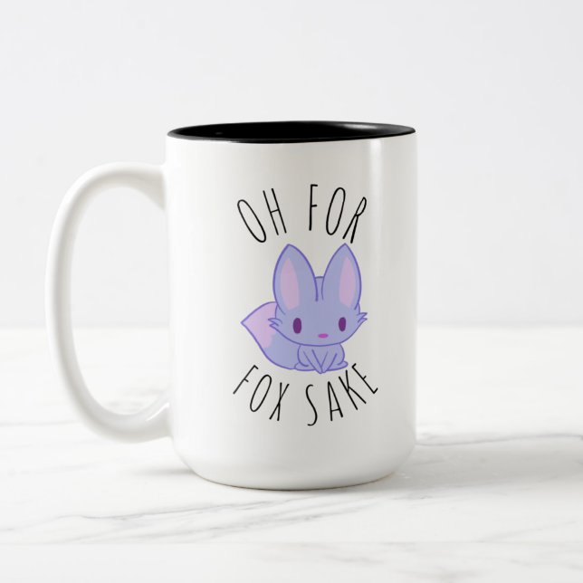 Taza Bicolor Por el amor de Fox (Izquierda)