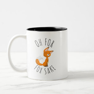 Taza Bicolor Por el amor de Fox