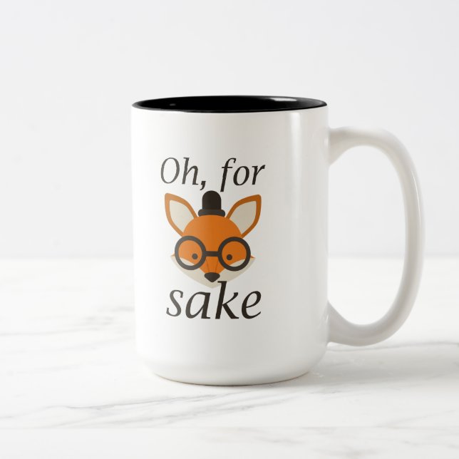 Taza Bicolor Por Fox Sake (Derecha)