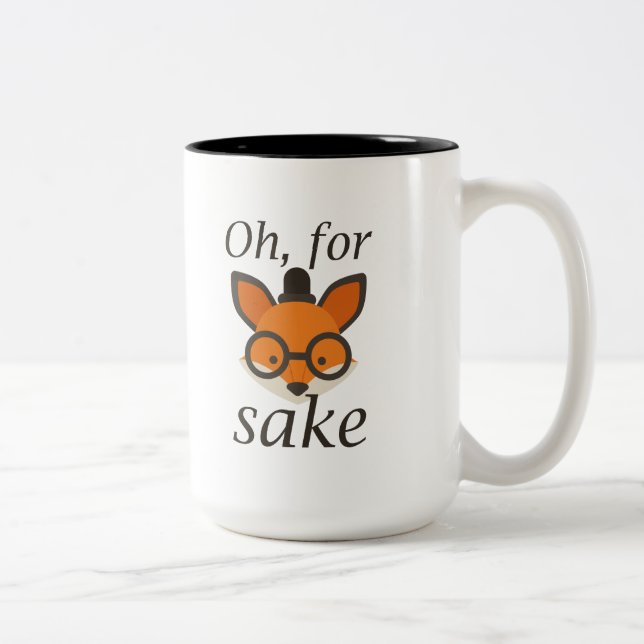 Taza Bicolor Por Fox Sake (Derecha)