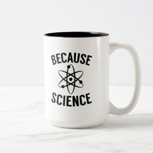 Taza Bicolor Por la ciencia