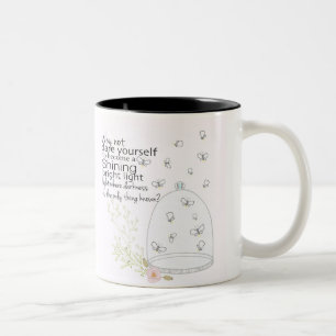 Taza Bicolor ¿Por qué no te atreves a tomarte el café?