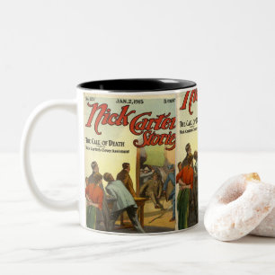 Taza Bicolor Portada de historietas de época