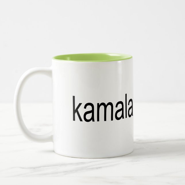 Taza Bicolor Portada del álbum de Kamala (Izquierda)