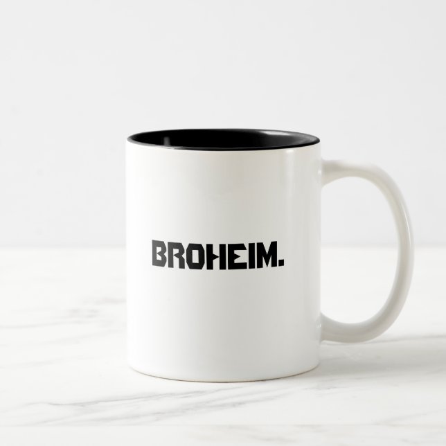 Taza Bicolor portapluma/taza del "broheim" (Derecha)