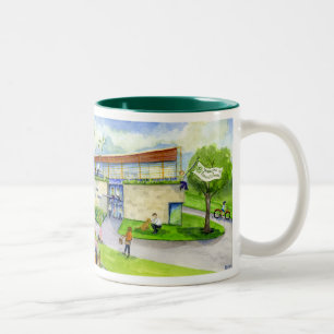 Taza Bicolor pórtico de los ponchos en NIchols