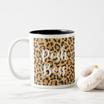 Posh Boss Leopard Café Estampado