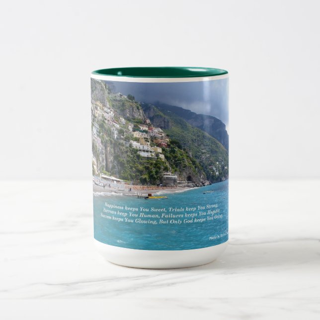 Taza Bicolor Positano, Italia (Centro)